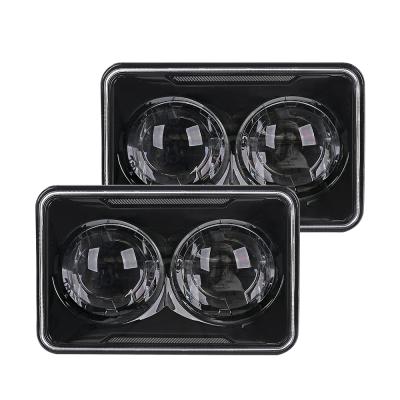 China » 5 Inch 4x6 Led Square Headlamp High Beam 60W LED Sealed Headlights For Kenworth Truck Off-Road Vehicles 357 for sale