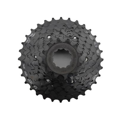 China MTB Road Bike 12-32T 8 Speed ​​Bicycle Cassette Flywheel Black Closure Ring Bicycle Let Go Bicycle Accessories CS-HG200-8 for sale