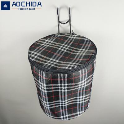 China Transport Basket Cover Excellent Quality Bicycle Basket With Covered Hanging Bicycle Basket for sale