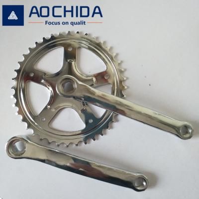 China Gear bicycle BMX sprocket crank, bicycle, factory direct teeth 40, 152mm. for sale