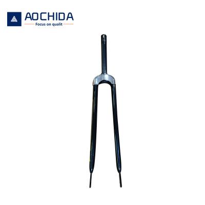 China BMX factory direct high quality black 28 bicycle front fork for sale