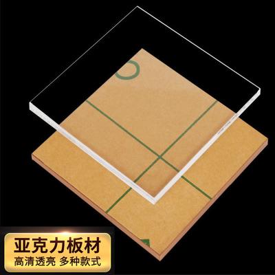 China 1mm 3mm 4mm Polystyrene PMMA Perspex Plexi Glass Wall Sheets Eco-friendly 6mm Clear Cast Extruded Panel 4x8 Acrylic Plastic Builder for sale