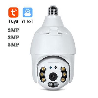 China 2MP/3MP/5MP Full HD NIGHT VISION Home Security PTZ Dome Camera Wireless IP Baby Monitor IP Baby Monitor Color Night Viewing E27 Bulb Camera for sale