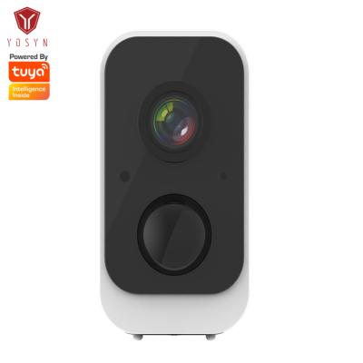 China 1080P NIGHT VISION Home Surveillance Tuya Smart Wireless IP Cameras Compatible with Alexa/Google WiFi Auxiliary Low Power Mini Camera for sale