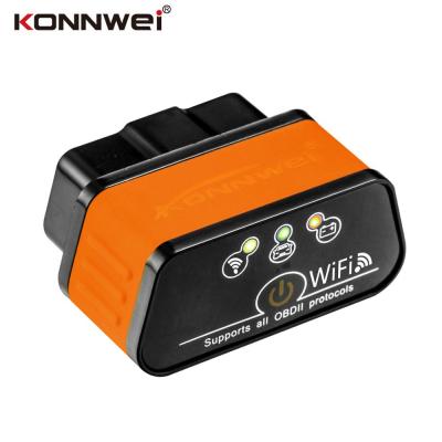 China Support all OBD2 protocols Konnwei elm327 obdii scanner for universal car torque and dashcommand app by phone for sale