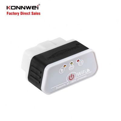 China 12V Gasoline and Diesel OBD2 Code Reader Engine O2 Sensor Monitoring Test WIFI Scanner Automotive Diagnostic Tool for Cars Since 1996 KONNWEI KW903 for sale