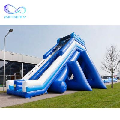 China Outdoor Water Fun Inflatable Water Park Water Slide Commercial Inflatable Inflatable Slide And Slide for sale