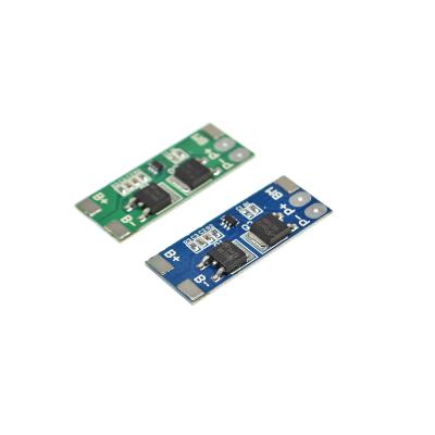 China 2S 6.4V lithium iron phosphate protection board 7.4V lithium battery protection board 8.4V charging 8A 10A current limit 2S 6.4V current lithium for sale