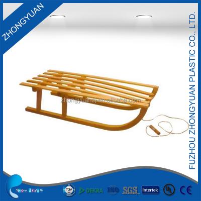 China Wood& Factory Plastic Eco-friendly Hot Sales Product Wooden Foldable Sled for sale