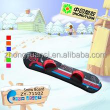 China New Plastic Winter Snow Outdoor Kids Snowboard for sale