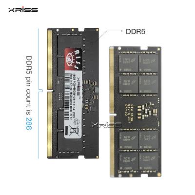 中国 DDR5 16GB 32GB RAM メモリ 4800 5200MHz ラップトップノートパソコン用 メモリ 288Pin 販売のため