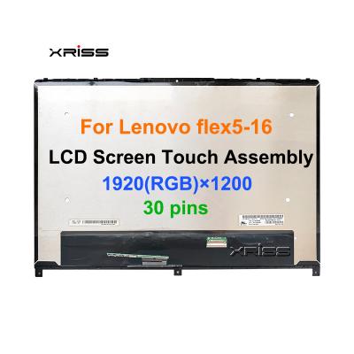 China 16.0 polegadas de tela sensível ao toque para Lenovo IdeaPad Flex 5-16 Series Flex 5 16ALC7 16IAU7 Display Assembly FHD 1920x1080 à venda