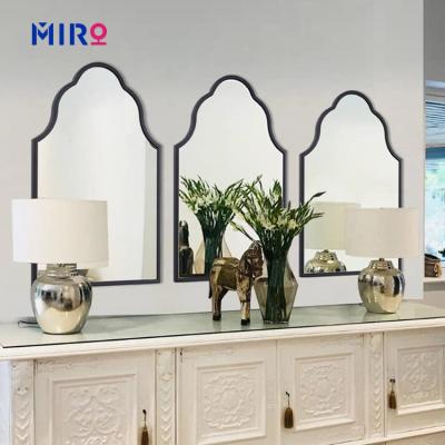 China MIRO Irregular Shape Contemporary Decoration Living Room Wall Mirror Custom Made Home for sale