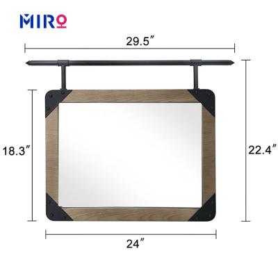 China Magnifying Contracted Multi-purposeWall Hanging Mounted Large Bathroom Mirror for sale