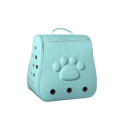 China Portable Breathable Bag Cat Cage Large Capacity Dog Cage Space Backpack Portable Pet Backpack Bag for sale