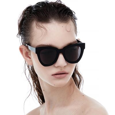 China Fashion sunglasses sunglasses women shape italy design uv400 sunglasses cat eye shades sunglasses 2021 for sale