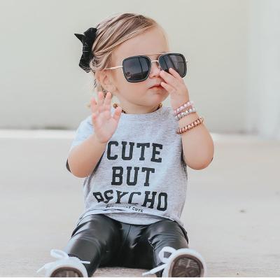 China 2021 High Quality Custom Cute Children's Sunglasses Fashion Kids Sunglasses Custom Logo Children's Sunglasses for sale