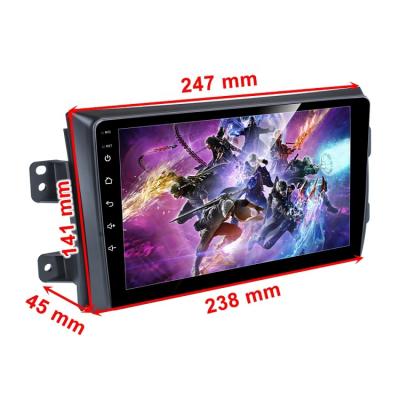 China 2 Din Android Car Stereo 9 Inch GPS Car Android Radio Player With Reverse Camera for sale