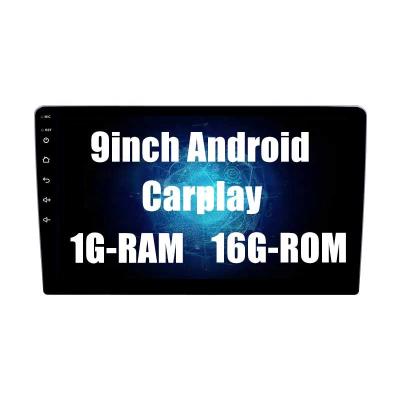 China GPS 9212B 9inch 2din Android 1+16 Car Radio GPS 9212B Gigabyte 1024*600 HD Touch Screen For Apple iPhone car wireless carplay stereo for sale