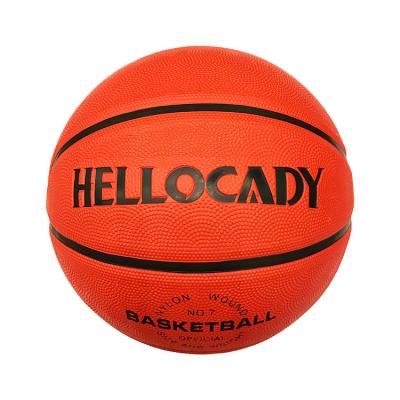 China basketball playing 8 panel normal rubber outdoor basketball for students or kids/promotion custom cheap basketball for sale