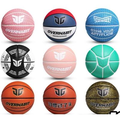 China Basketball Playing Custom Basketball Ball Laminated for sale