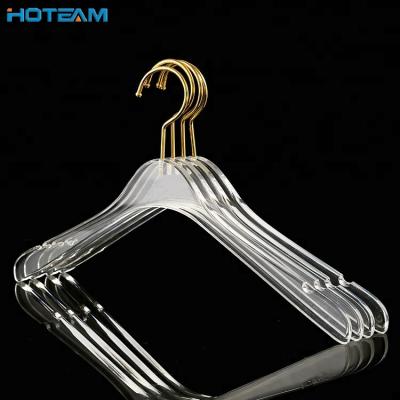 China China Manufacturer Easy To Clean Crystal Skirt Hanger With Metal Cut Clear Acrylic Skirt Hanger for sale