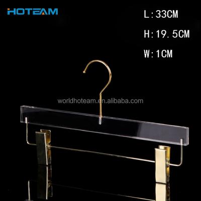 China Factory Wholesale Cheap Acrylic Mens Trouser Pants Hanger Environmental Friendly for sale