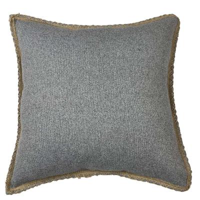 China 2022 wholesale custom good price anti dust mite new design sofa couch luxury empty pillow cushion with tirm for sale