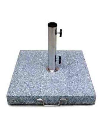 China Weather Factory Customization Heavy Duty Granite Sun Umbrella Base For Patio / Garden Funiture for sale