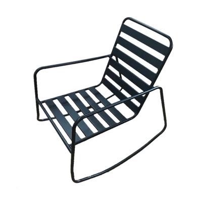 China Sit Indoor and Outdoor Large Patio Chair Glider Chair Modern Lazy Swing Rocking Chair for sale