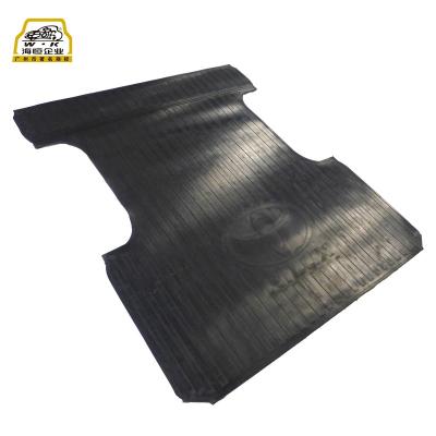 China Custom Fit Auto Accessories OEM Floor Mat Factory All Weather Rubber Pick Up Cargo Mat For Toyota Hilux 2015 Onwards for sale