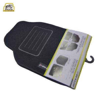 China Universal Equipment Accessories China OEM Floor Mat Manufacturer Velor Carpet Car Automotive Carpet With Embroidery Logo for sale