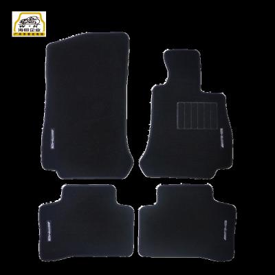 China Custom Fit Automotive Accessories Wholesale Velor Velor Customized Car Mats For Mercedes Benz W205 AMG Series Right Hand Drive for sale