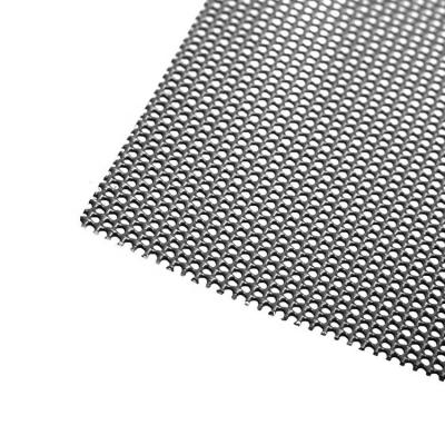 China Black Plain Weave Color Crimsafe Stainless Steel Security Mesh Hurricane Protection Net Screen Window for sale