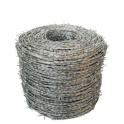 China Protective Construction Hot Dipped Galvanized Cheap Weight Barbed Wire for sale