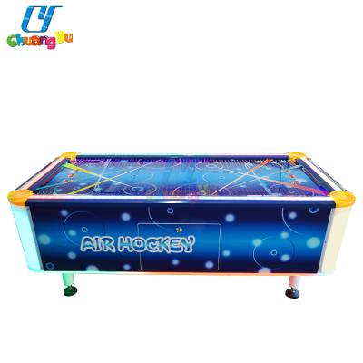 China Metal and Wood Coin Operated 2 in 1 Games Arcade Air Hockey Kids Redemption Lottery Hockey Table for sale