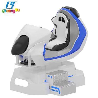 China Metal 9D Virtual Reality Fun Video Games VR Driving Simulator Racing Kart Car Equipment for sale