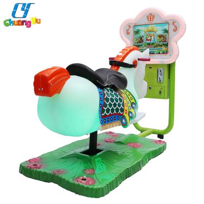 China Coin Operated Fun 3D Pipe Kids Kid Racing Video Ride D1400*W1100*H1400MM for sale