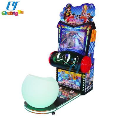 China Metal Coin Operated Arcade Simulator Car Racing Video Game Electronic Driving Machine for sale