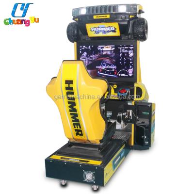 China Shopping Mall Hummer Simulator Racing Car Coin Operated Video Arcade Game Machine For Sale for sale