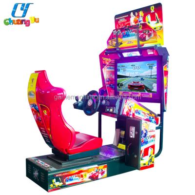 China Indoor Games Coin Operated Racing Game Machines Driving Simulator W115*H220*D200CM for sale