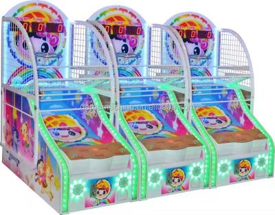 China Newest Fun Mini Slot Basketball Machine For Kids W830*D1640*H1970 mm for sale