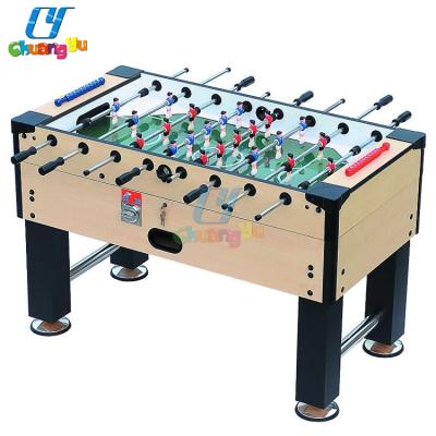 China Wholesale Metal and Wood Indoor 2 Player Mini Electronic Kids Foosball Soccer Game Table for sale