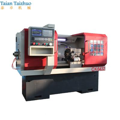 China Factory 3 Axis Fanuc CNC Lathe Machine CK6432 With Casting Body for sale