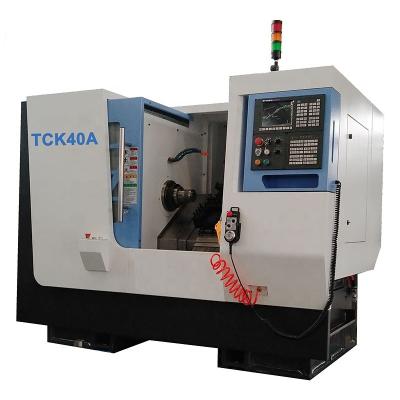 China Metal CNC Machining Slope Bed Lathe Slope Turning Type TCK40A for sale