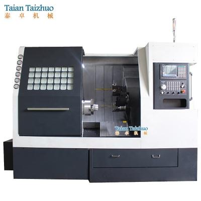 China TCK550 Machinery Repair Shops CNC Center Bed CNC Lathe Oblique Turning Machine for sale