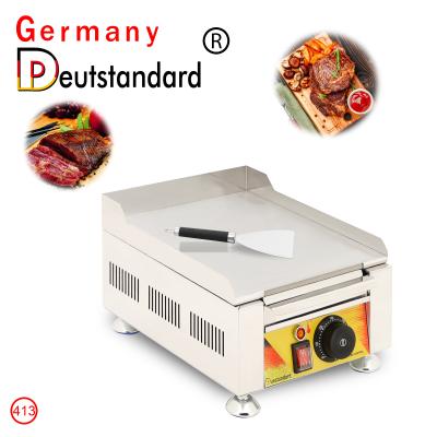 China Restaruant Small Business Commercial Or Home Teppanyaki Dosa Meat Griddle Electric Barbecue Burger Griddle for sale