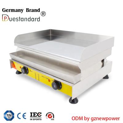 China Electric commercial griddle restaurant griddle cast iron pan pan pancake scraper hotel dosa griddle for sale