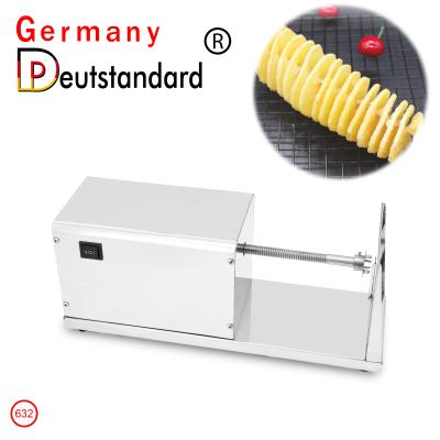 China High Quality Hotels Commercial Stainless Steel Potato Slicer Spring Potato Cutter for sale