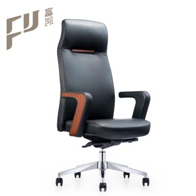 China Executive Chair Office Leather Chairs Cheap Rolling Manufacturing for sale